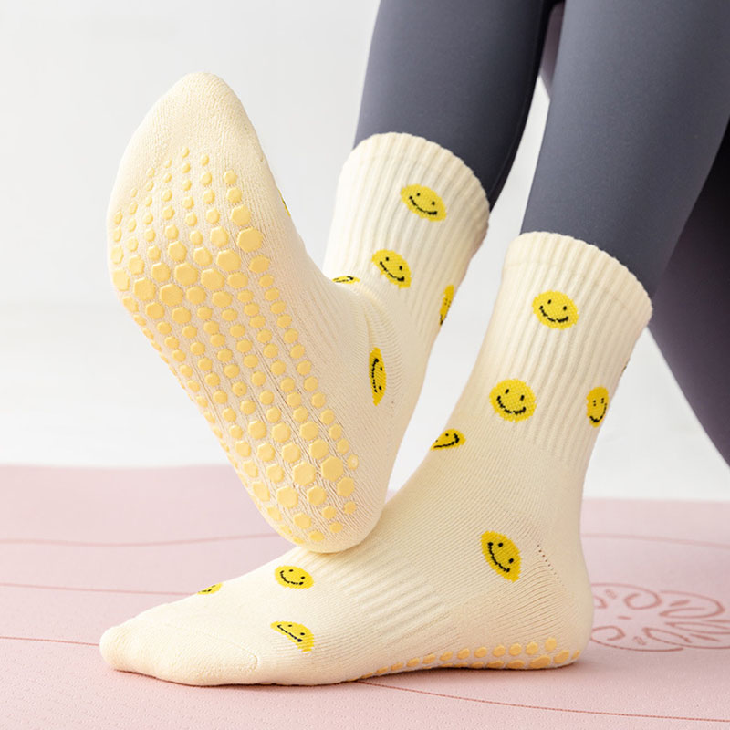 Yoga Socks Women Cotton Terry  - Medias Para Pilates Y Yoga ulasan dan harga
